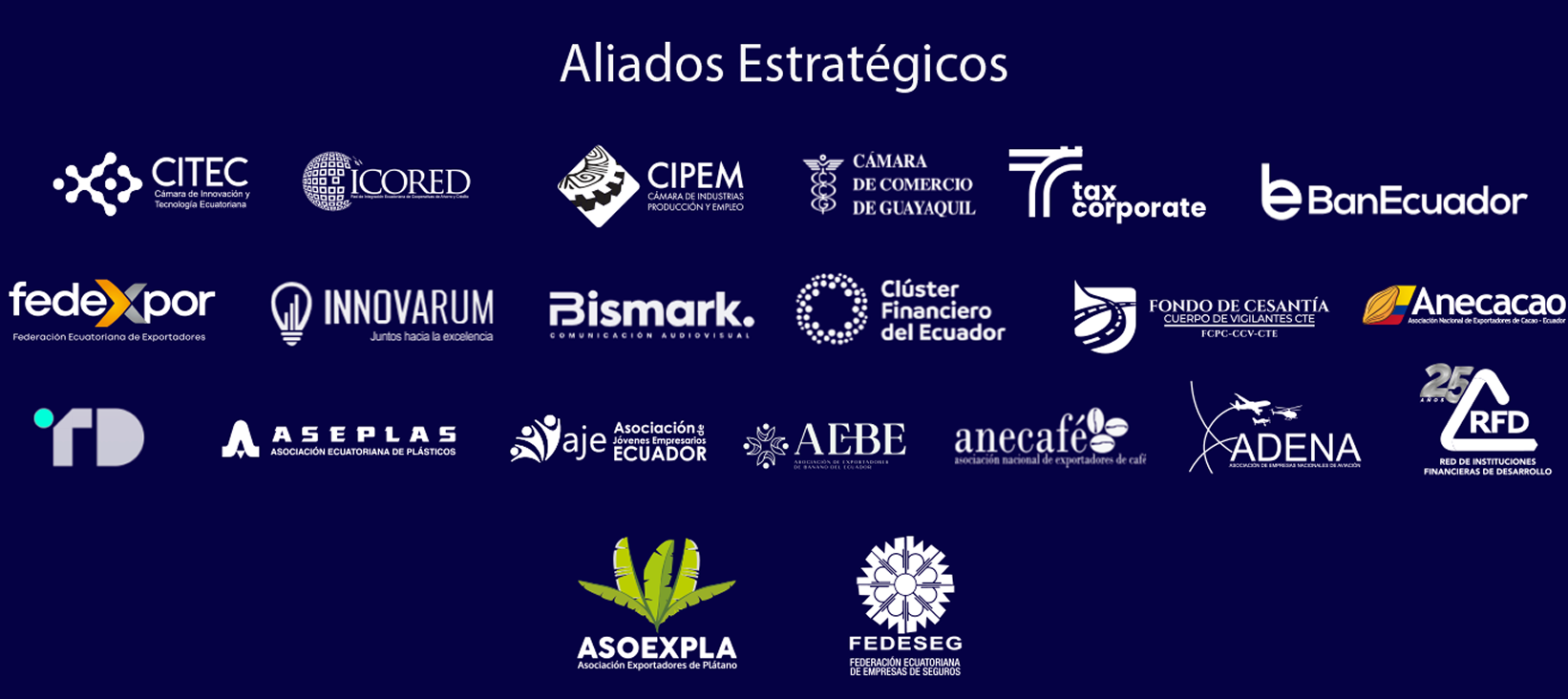 Principales aliados